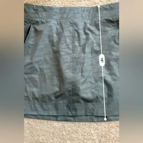 Orvis Green Camo Skort Size L - Picture 4 of 9